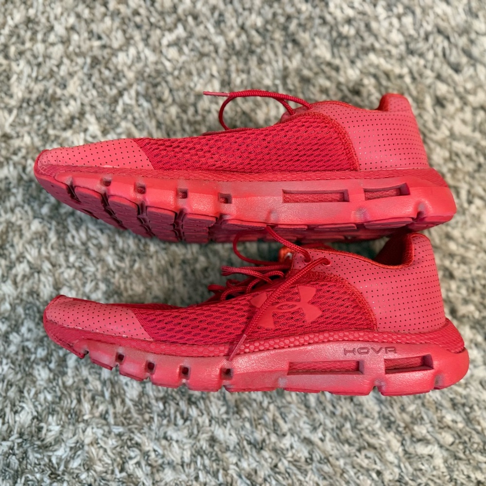 Under Armour Red Hovr Running Shoes